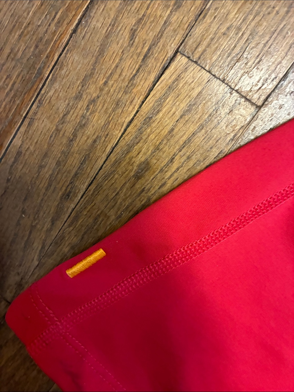 Lucy Red Racerback Performance Tank with Reflective Detail Medium - Picture 4 of 8